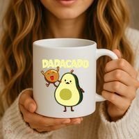 Dadacado Avocado 1st Birthday Dad Daddy Father Dada Coffee Mug thumb 3