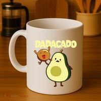 Dadacado Avocado 1st Birthday Dad Daddy Father Dada Coffee Mug thumb 4