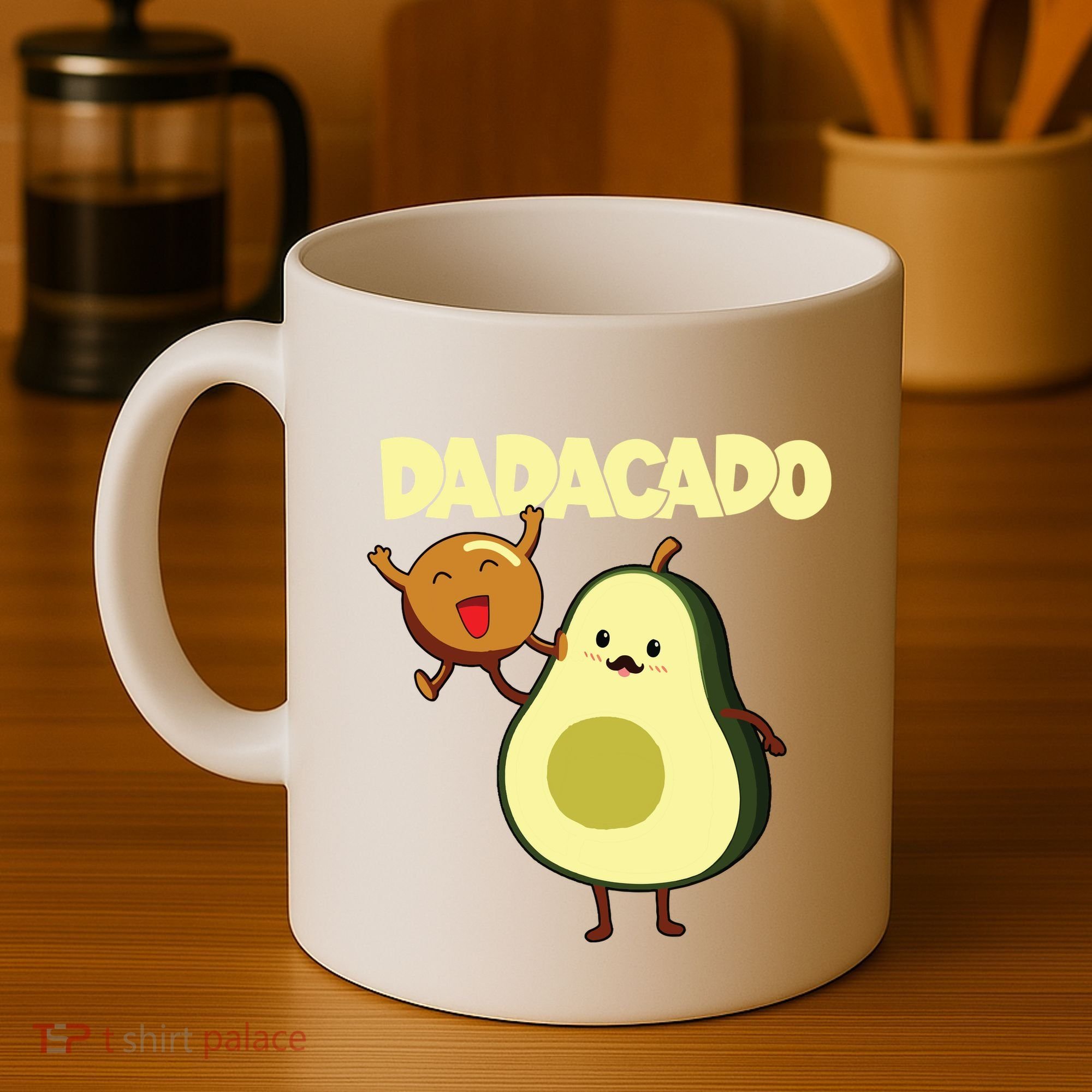 Dadacado Avocado 1st Birthday Dad Daddy Father Dada Coffee Mug