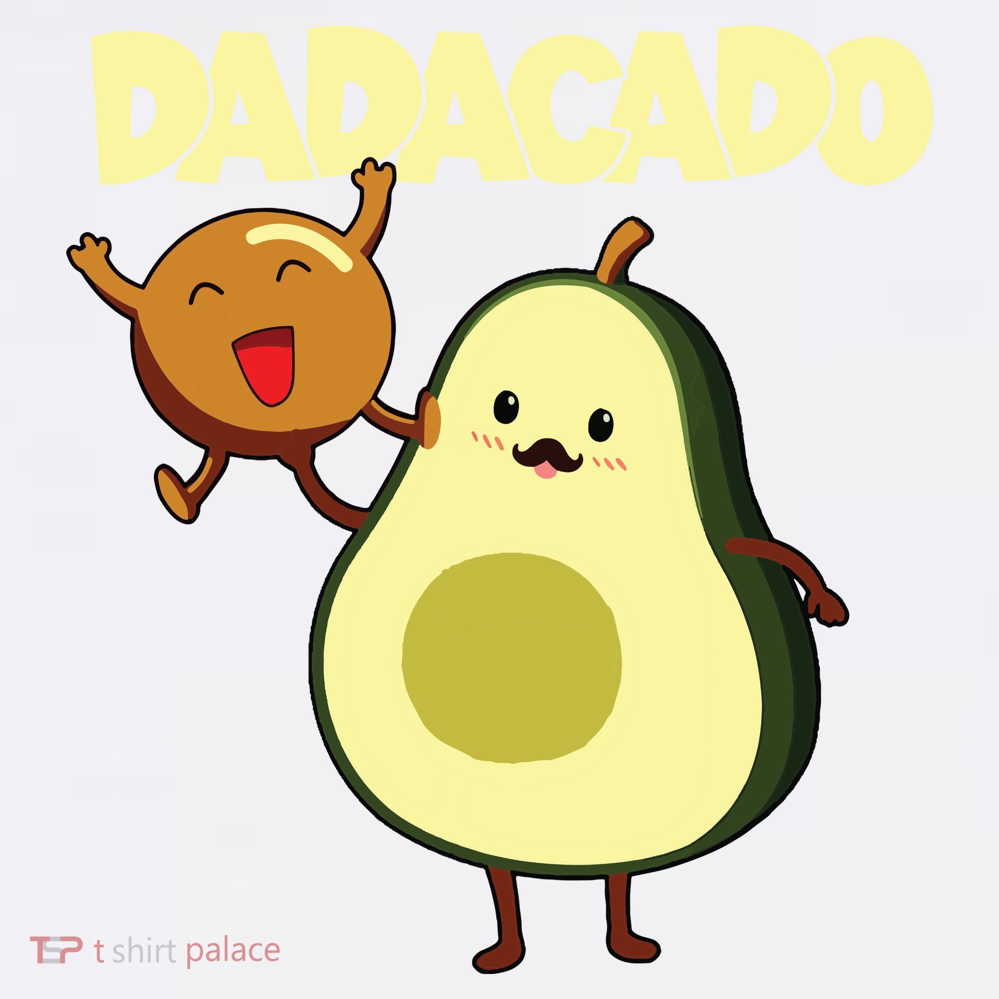 Dadacado Avocado 1st Birthday Dad Daddy Father Dada Mousepad