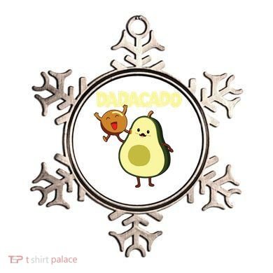 Dadacado Avocado 1st Birthday Dad Daddy Father Dada Ornament