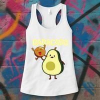 Dadacado Avocado 1st Birthday Dad Daddy Father Dada Women's Tank Top thumb 3