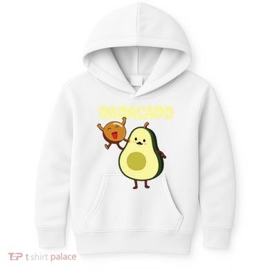 Dadacado Avocado 1st Birthday Dad Daddy Father Dada Kids Hoodie