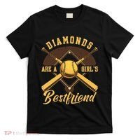 Diamonds Are A Girl Best Friend Friendship Bestfriend T-Shirt thumb 0