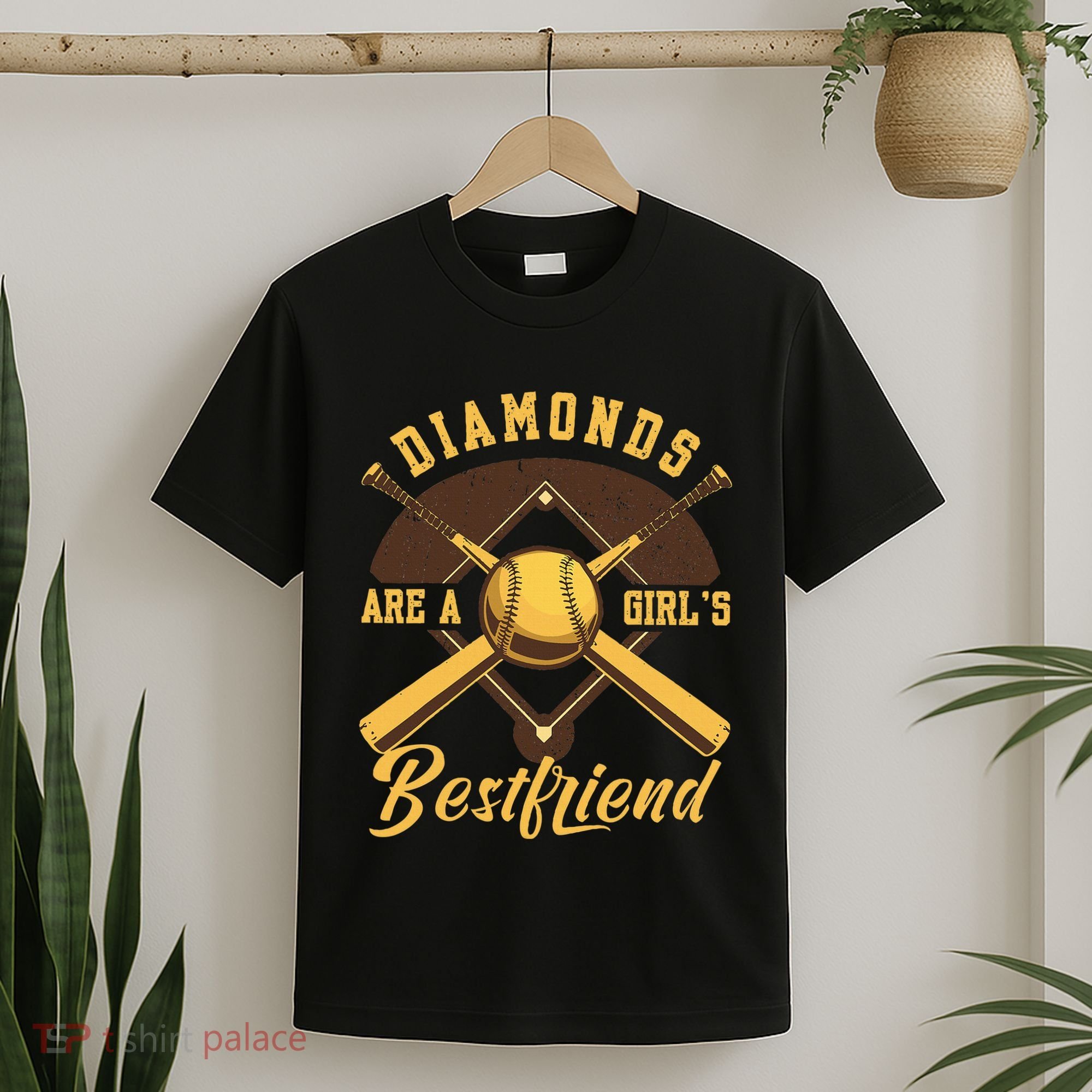Diamonds Are A Girl Best Friend Friendship Bestfriend T-Shirt