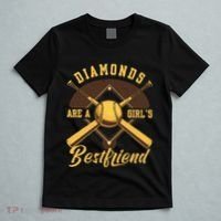 Diamonds Are A Girl Best Friend Friendship Bestfriend T-Shirt thumb 5