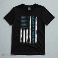 Drug Alcohol Addiction Recovery Celebrate Recovery Usa Flag T-Shirt thumb 5