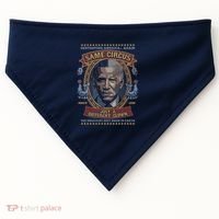 Destroying America Again Same Circus Just A Different Clown USA-Made Doggie Bandana thumb 0