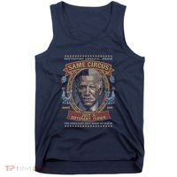 Destroying America Again Same Circus Just A Different Clown Tank Top thumb 0