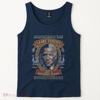 Destroying America Again Same Circus Just A Different Clown Tank Top thumb 2