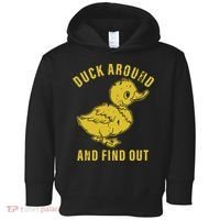 Duck Around And Find Out Toddler Hoodie thumb 0