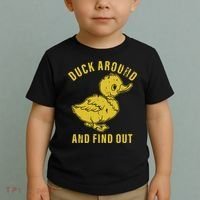 Duck Around And Find Out Toddler T-Shirt thumb 2