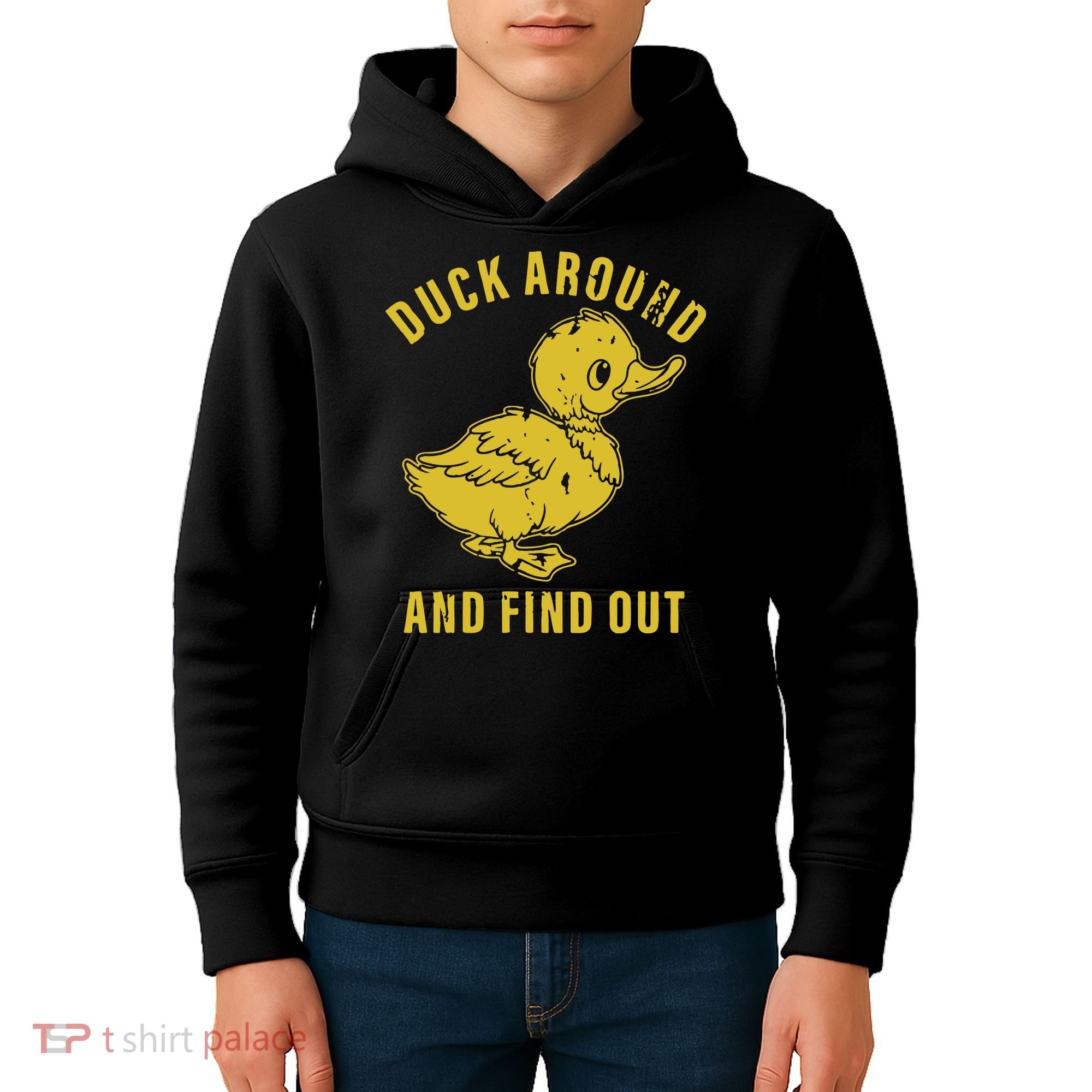 Duck Around And Find Out Kids Hoodie