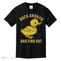 Duck Around And Find Out Kids T-Shirt thumb 0