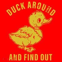 Duck Around And Find Out Santa Hat thumb 1