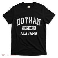 Dothan Alabama Al Vintage Established Sports T-Shirt thumb 0