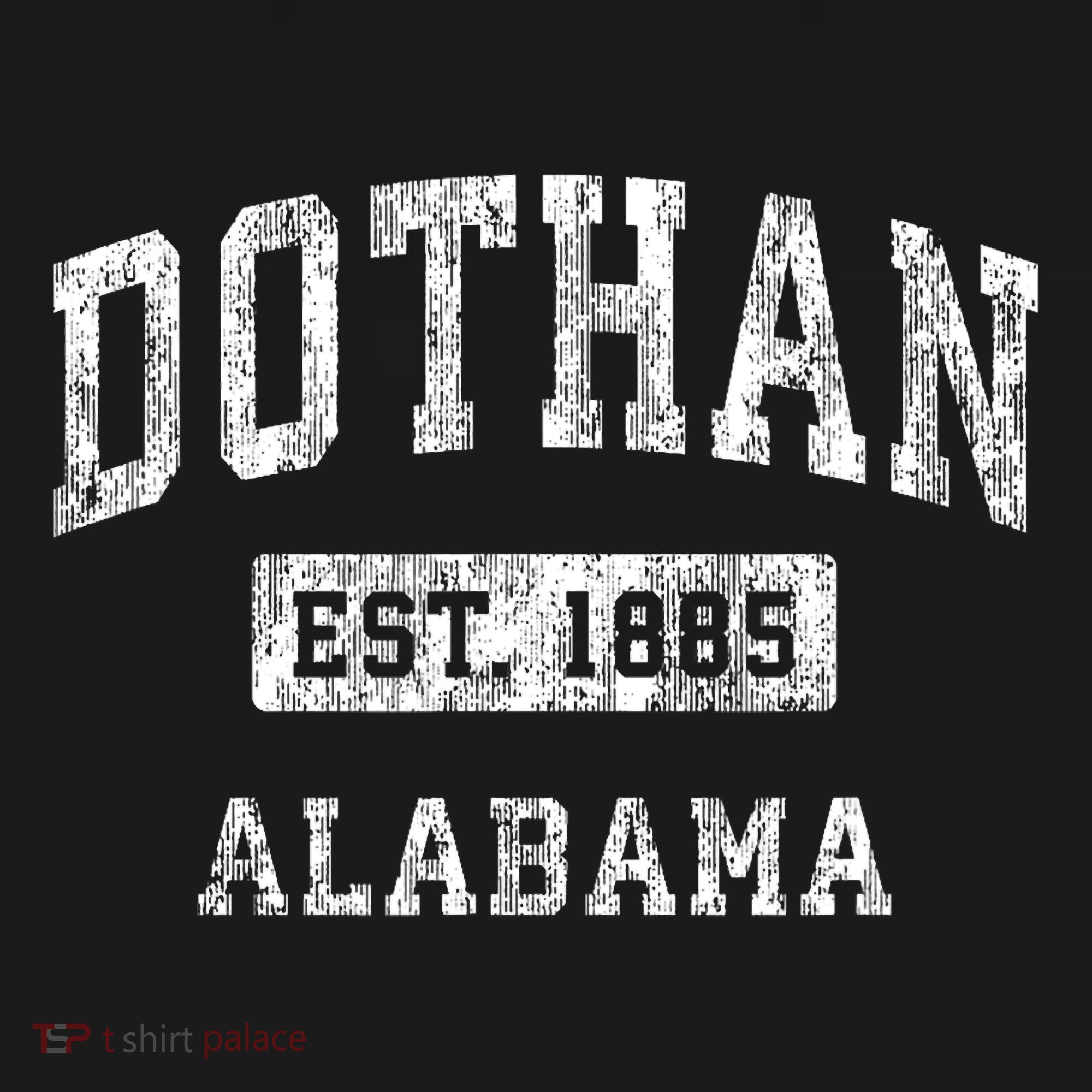 Dothan Alabama Al Vintage Established Sports T-Shirt