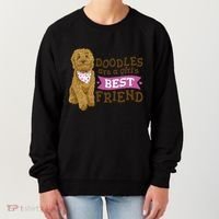Doodles Are A Girls Best Friend Women's Sweatshirt thumb 0