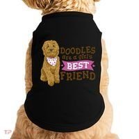 Doodles Are A Girls Best Friend Doggie Tank thumb 0