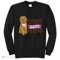 Doodles Are A Girls Best Friend Sweatshirt thumb 0