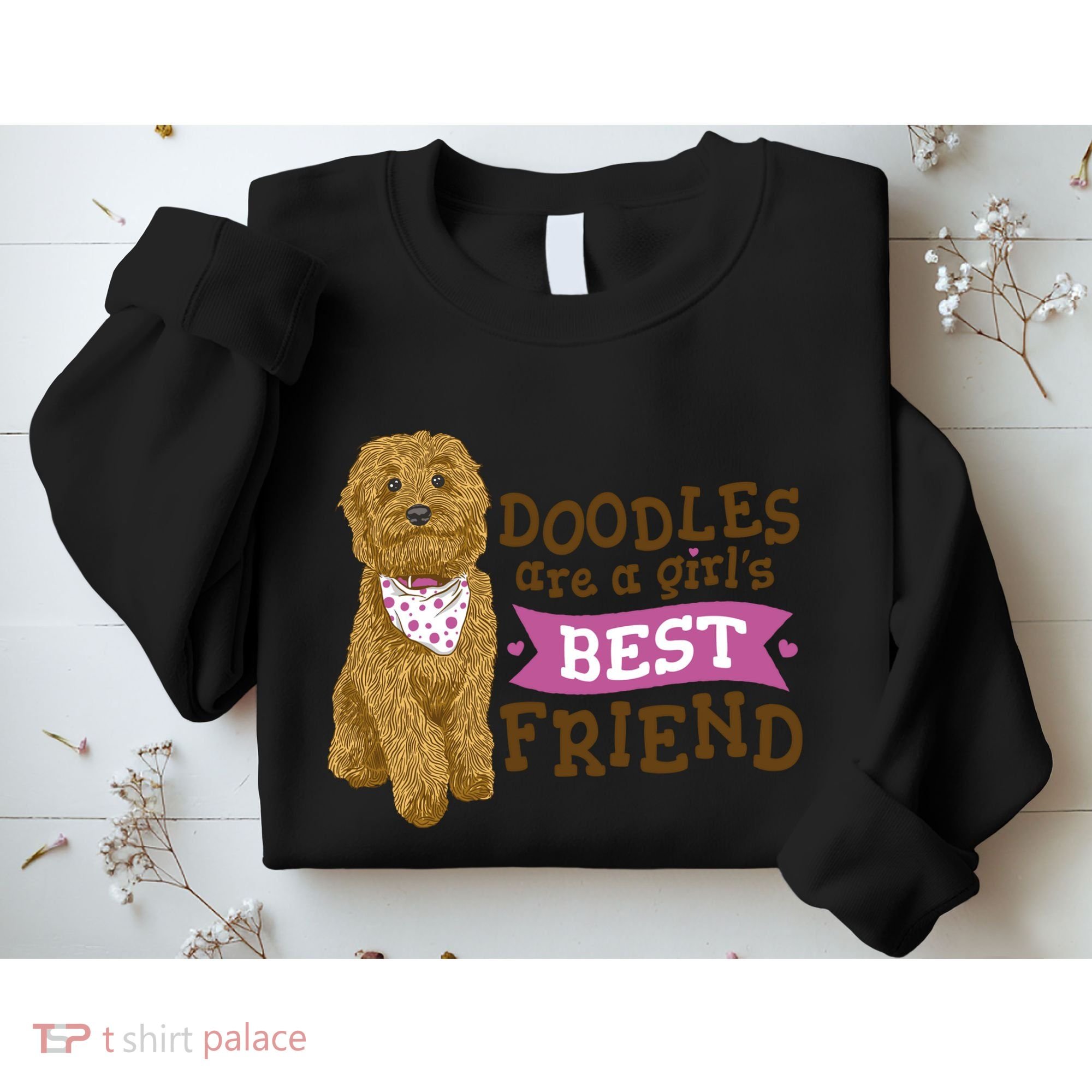 Doodles Are A Girls Best Friend Sweatshirt