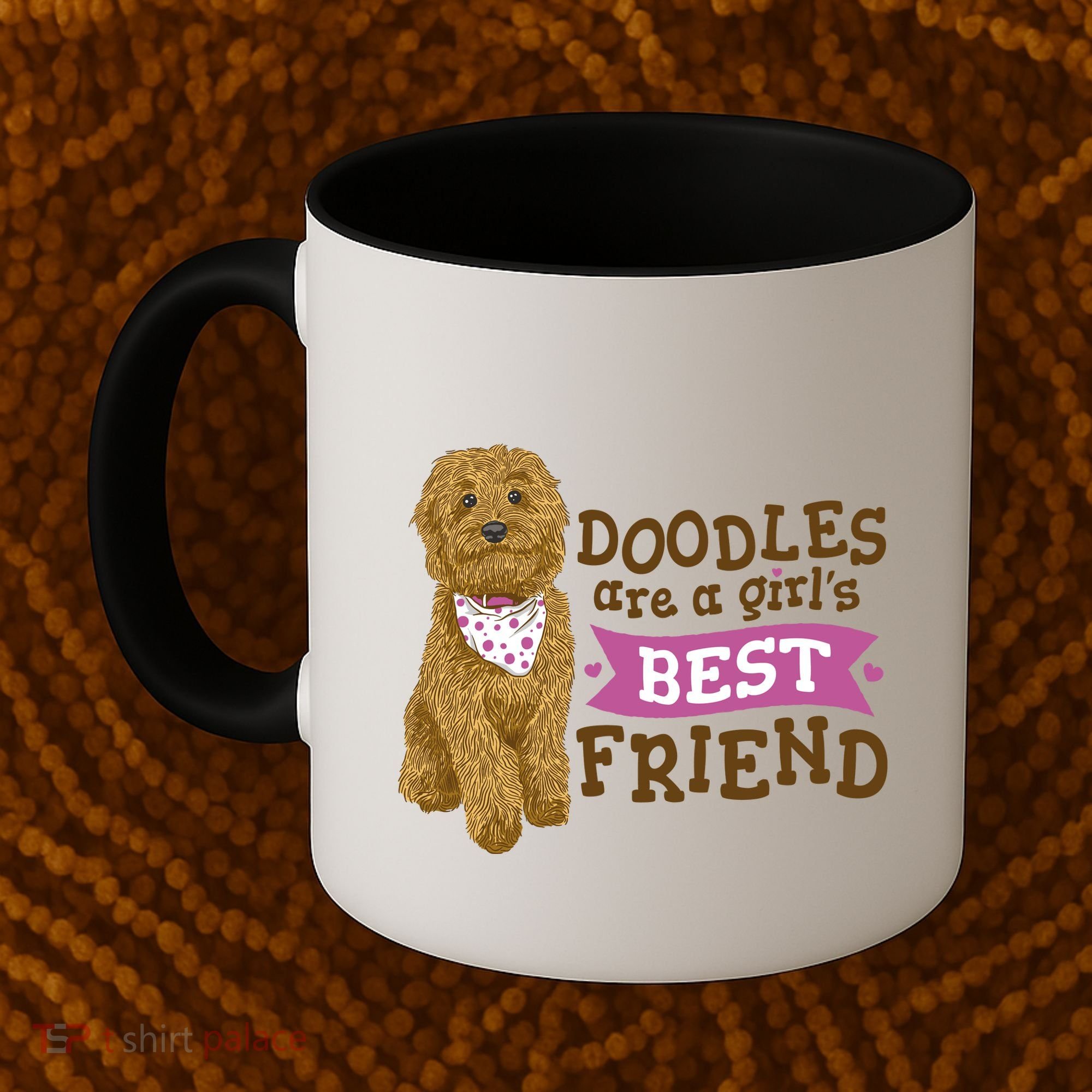 Doodles Are A Girls Best Friend Coffee Mug