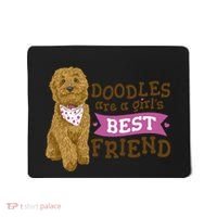 Doodles Are A Girls Best Friend Mousepad thumb 0