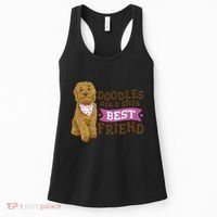 Doodles Are A Girls Best Friend Women's Tank Top thumb 0
