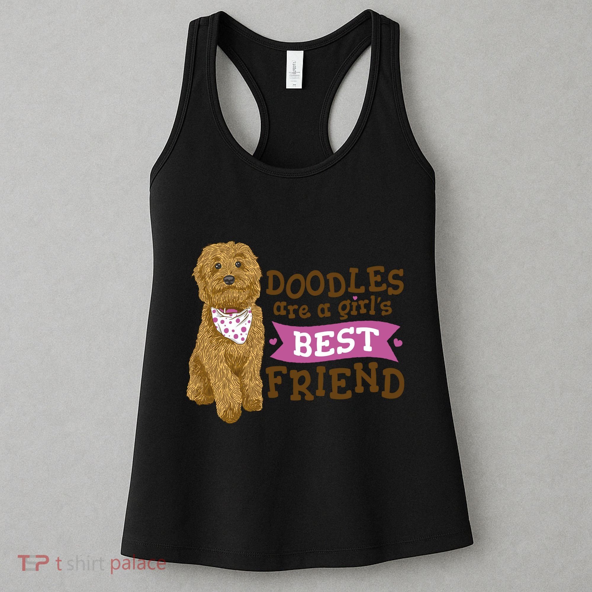 Doodles Are A Girls Best Friend Women's Tank Top