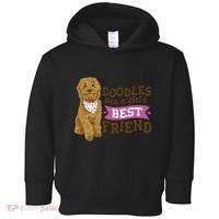 Doodles Are A Girls Best Friend Toddler Hoodie thumb 0