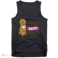 Doodles Are A Girls Best Friend Tank Top thumb 0