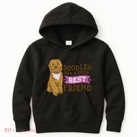 Doodles Are A Girls Best Friend Kids Hoodie thumb 0
