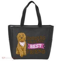 Doodles Are A Girls Best Friend Tote Bag thumb 0
