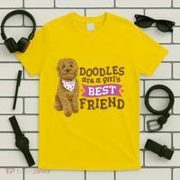Doodles Are A Girls Best Friend T-Shirt thumb 5