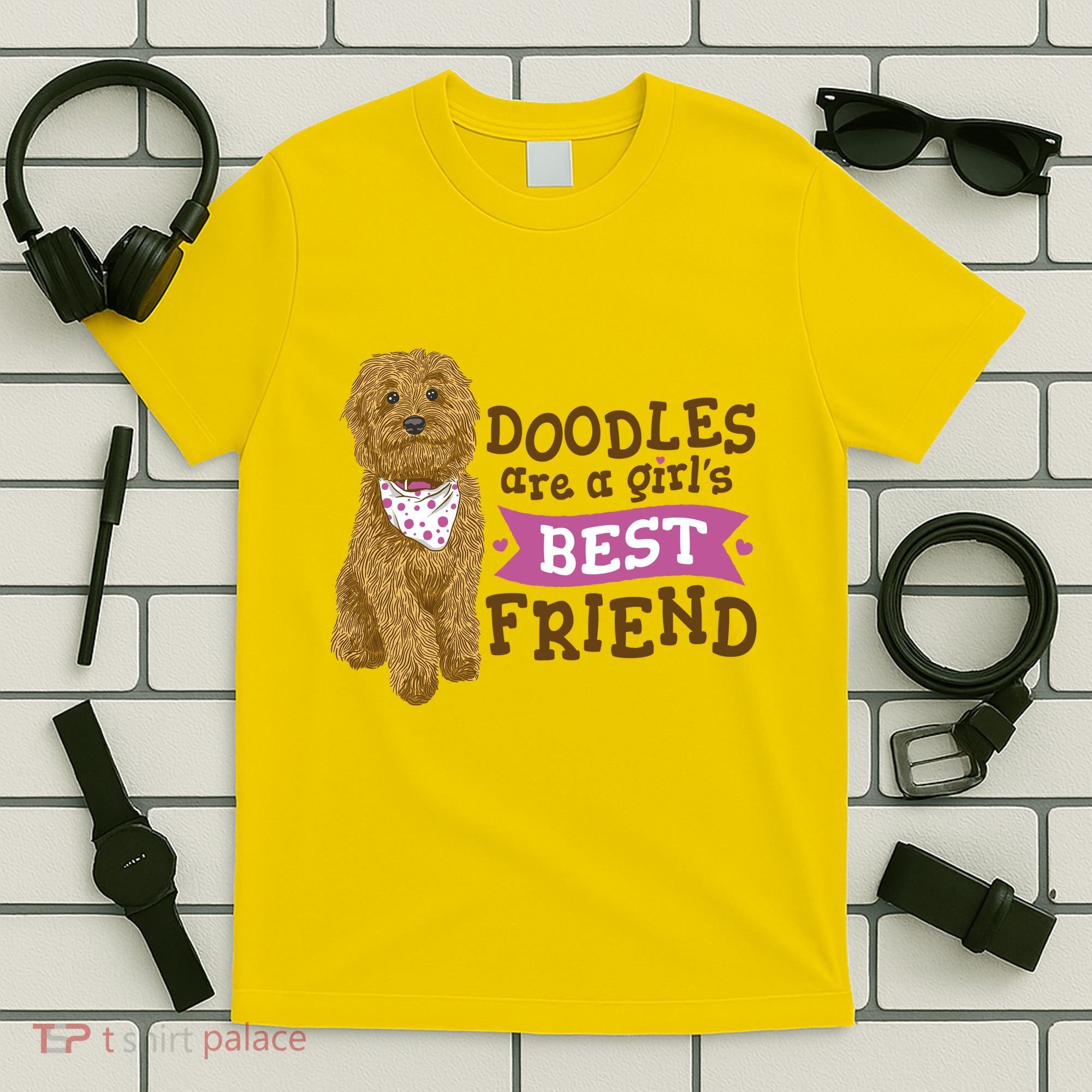 Doodles Are A Girls Best Friend T-Shirt