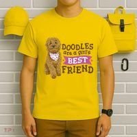 Doodles Are A Girls Best Friend T-Shirt thumb 6