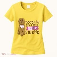Doodles Are A Girls Best Friend Women's T-Shirt thumb 0