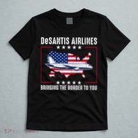 DeSantis Airlines American US Flag T-Shirt thumb 5