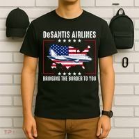 DeSantis Airlines American US Flag T-Shirt thumb 6