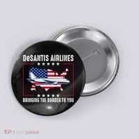 DeSantis Airlines American US Flag Button thumb 0