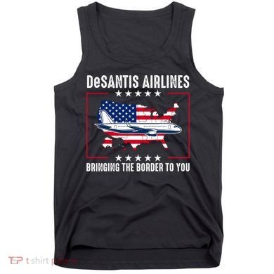DeSantis Airlines American US Flag Tank Top