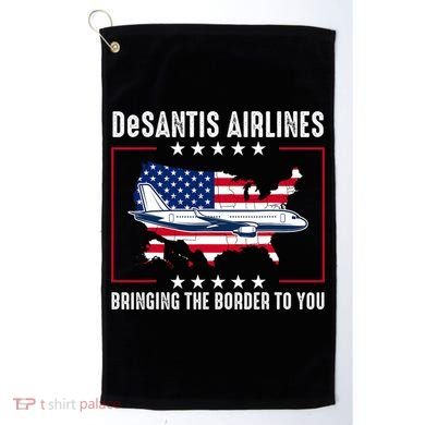 DeSantis Airlines American US Flag Golf Towel