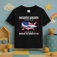 DeSantis Airlines American US Flag Toddler T-Shirt thumb 3