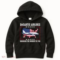 DeSantis Airlines American US Flag Kids Hoodie thumb 0