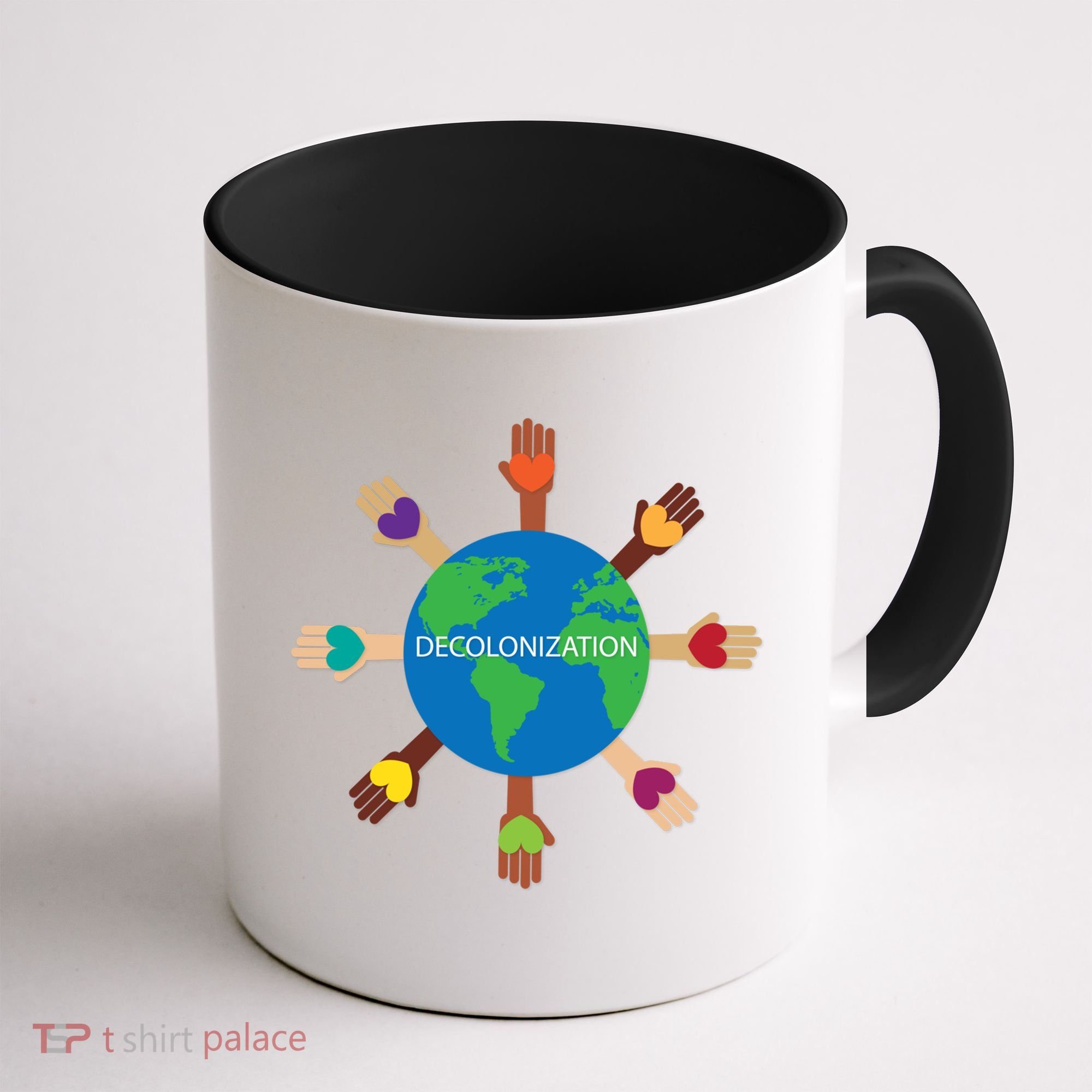 Decolonize African American Black History Month Love Earth Cute Gift Coffee Mug