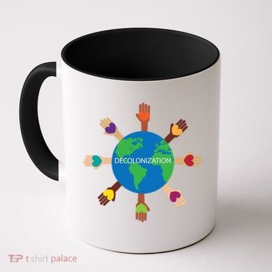 Decolonize African American Black History Month Love Earth Cute Gift Coffee Mug