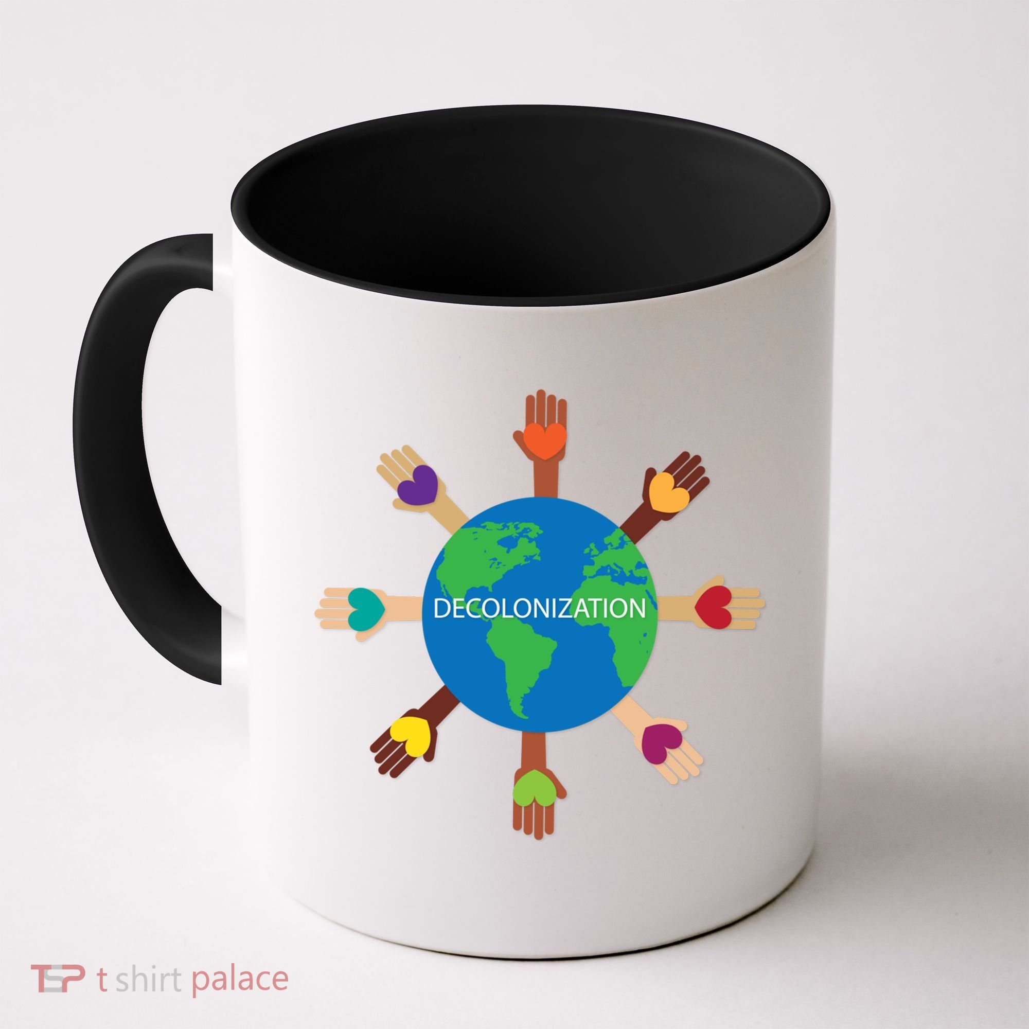Decolonize African American Black History Month Love Earth Cute Gift Coffee Mug