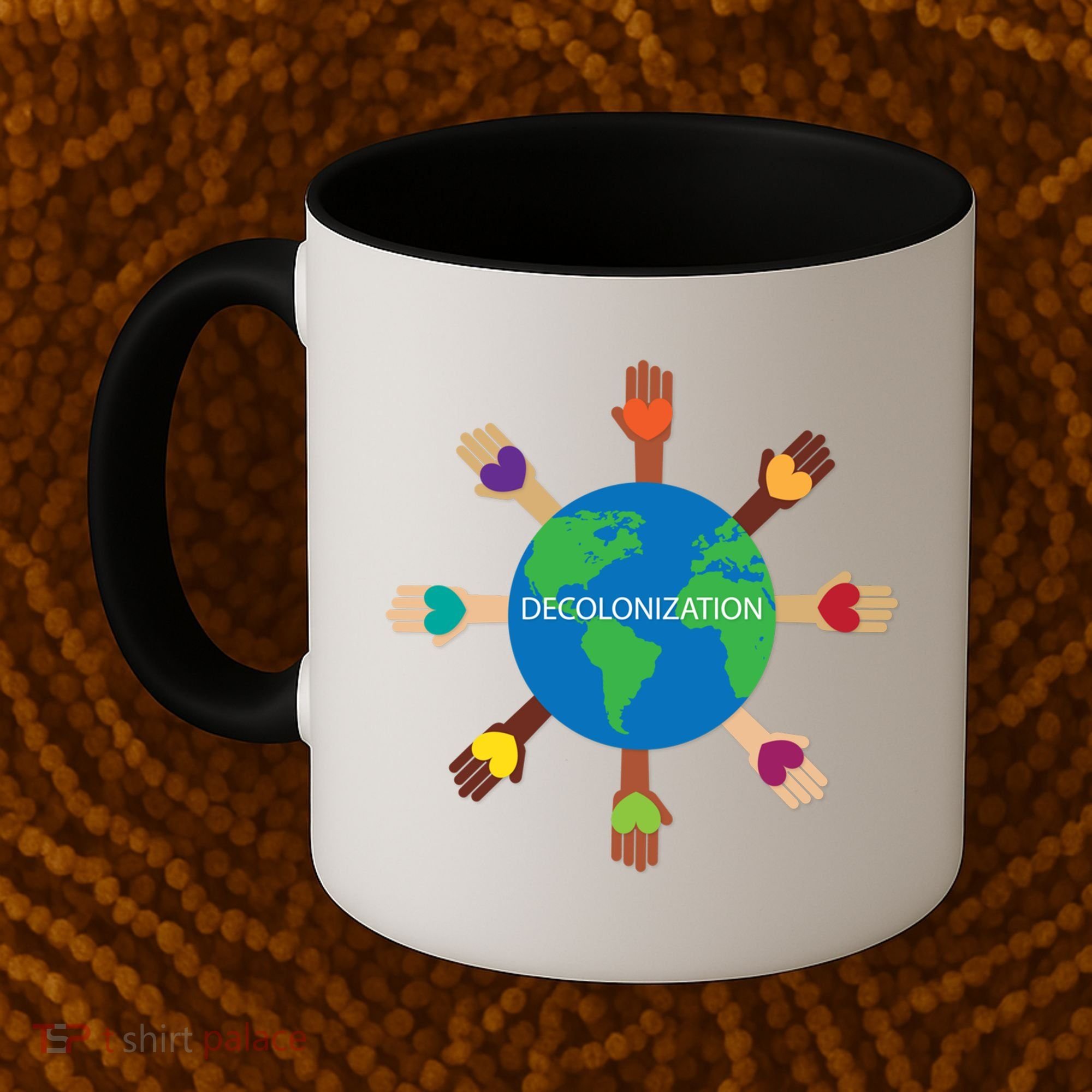 Decolonize African American Black History Month Love Earth Cute Gift Coffee Mug