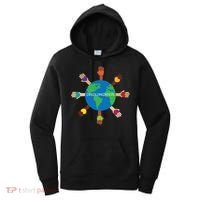 Decolonize African American Black History Month Love Earth Cute Gift Women's Hoodie thumb 0