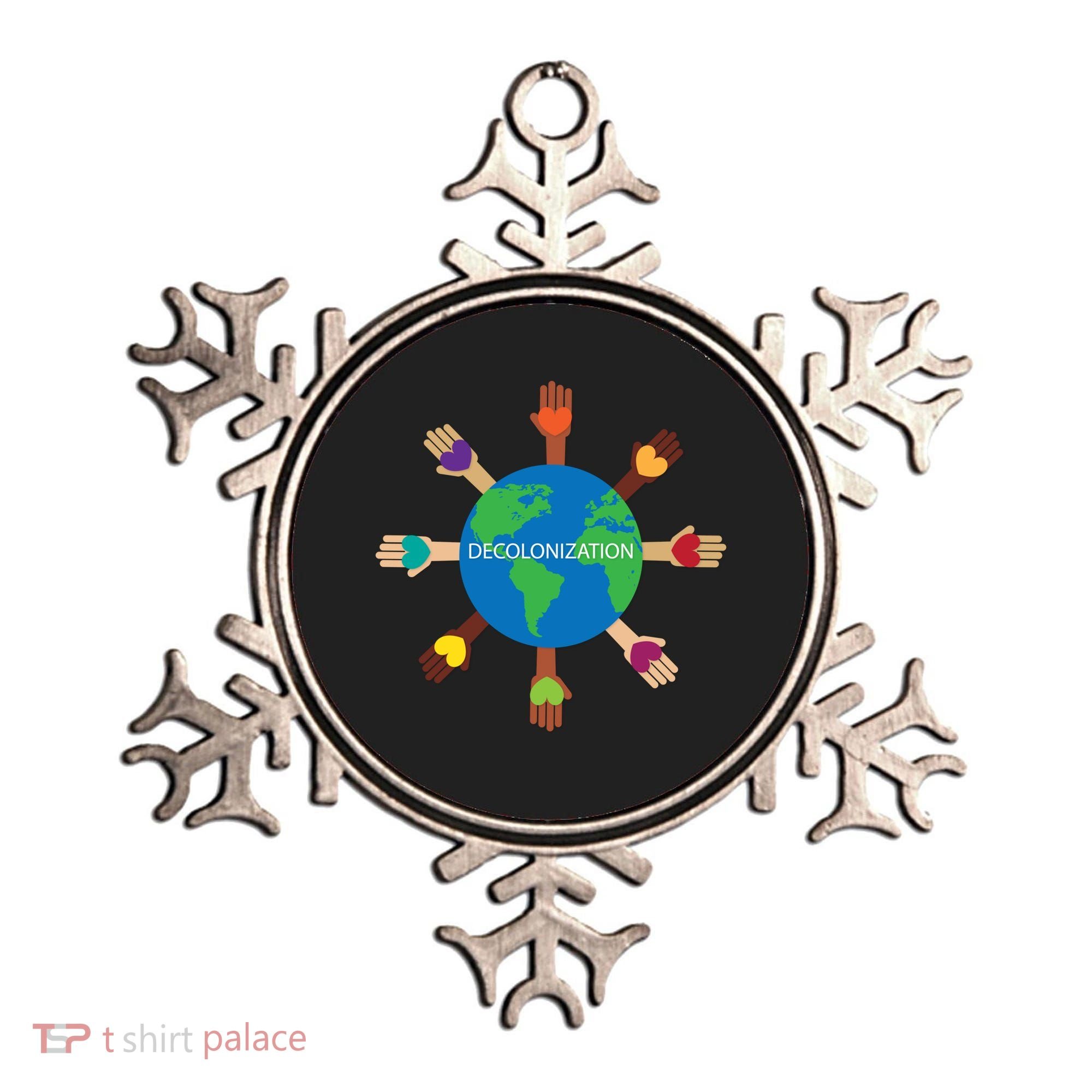 Decolonize African American Black History Month Love Earth Cute Gift Ornament